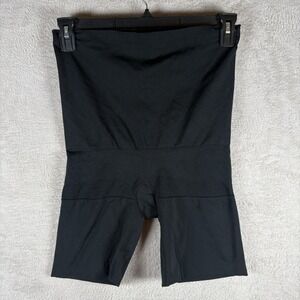 Red Hot Spanx High Waist Mid Thigh Shaper Women Plus Size 2X Black FS4015